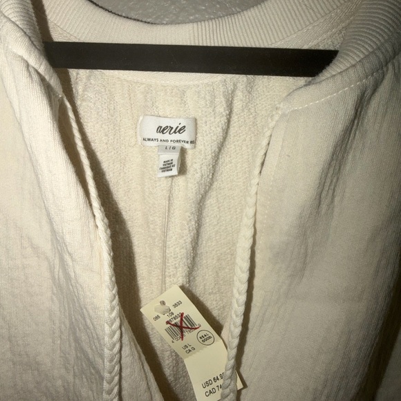 Aerie Off-White Cozy Hoodie - Picture 2 of 3